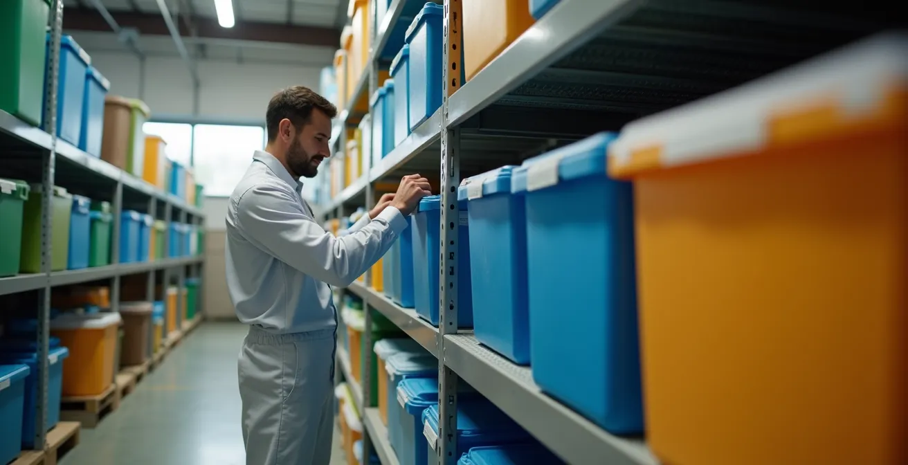 Organizzazione sicura e strategica del magazzino fitosanitari secondo criteri MoA